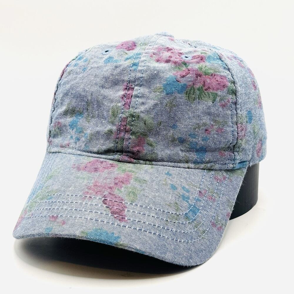 American Eagle Outfitters Slideback Hat Multicolor OS Adjustable Floral Print